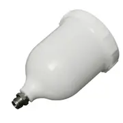 Gravity Paint Spray Gun Replacement Cup for Devilbiss Pro Pri FLG 600ml