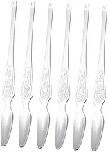 CONGARTENO 6Pcs Stainless Steel Crab Forks Seafood Eating Tools for Home Restaurant and Hotel Use for Crab Lobster and Oysters Stylish Kitchen Gadgets