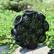 Eel Fishing Cage Upgraded Shrimp Trap Cage 8-Hole Catch Loach Lobster Mixed FiGY