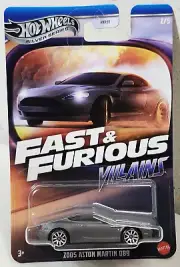 Hot Wheels Fast & Furious Villains 2005 Aston Martin DB9 1/64 Toy Vehicle NEW