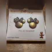 Disney Minnie Mouse earrings new in box
