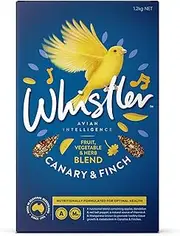 Whistler Canary and Finch Gourmet Blend with Fruit, Vegetable and Herb Superfoods 1.2 Kg