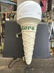 Peter’s Ice Cream Plastic Reproduction Light Up Cone IC001