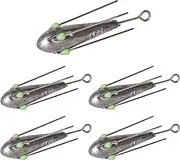 Lead Weights for Fishing, Casting Weights for Fishing - High Density Long Tail Casting Weights | Outdoor Supplies, Freshwater Friendly Fish Plated and