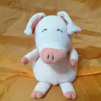 在飛比找蝦皮購物優惠-24-毛巾材質 小豬 粉紅豬 豬娃娃 玩偶 布娃娃 早期 復