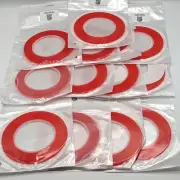 Unbranded Set of Double Sided Adhesive Tape Clear, 3mm / 33mm 4-Z2-3K Lot of 13