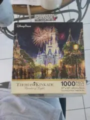 THOMAS KINKADE NEW parks puzzle Main Street U.S.A Walt Disney World castle WDW