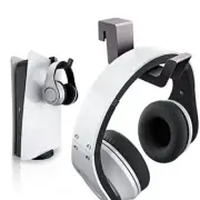 PS5 Headset Stand, PS5 Headphone Hook,PS5 Headset Hanger, Compatible Black
