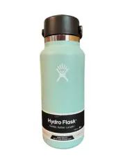 HYDRO FLASK Wide Mouth Vacuum Insulated Stainless Steel Water Bottle. New!