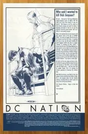 2008 DC Nation Print Ad/Poster Grant Morrison Frank Quitely Batman Robin Pop Art