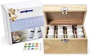 Beginners Collection Essential Oil Box Set - 12 x 10ml, Cruelty Free & Vegan, 100% Pure & Natural