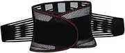 GANAZONO Back Brace for Women Durable Sports Lower Back Band for Weightlifting Fitness Exercising Waist for Back Support Relief Black