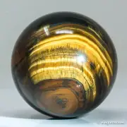 546g72mm Yellow Tiger Eye Sphere Large Crystal Ball Natural Quartz Healing Stone