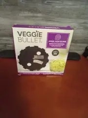 NIB Veggie Bullet Blade Fruit Vegetable Slicers Cutter Shaver Angel Hair Blade