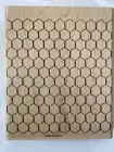 Stampin' Up! Chicken Wire Large Rubber Stamp Vintage Background