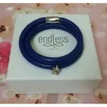 ENDLESS JEWELRY經典牛皮手環-海洋系列串飾-幸運小魚