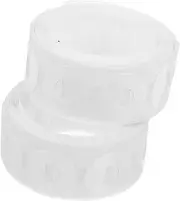 GANAZONO 500pcs Loose-Leaf Round Hole Protector Hole Punch Stickers Page Reinforcement Circles Hole Reinforcers Paper Reinforcement Circles Reinforcers for Paper Holes White