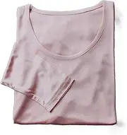 [DAISYSILK] Women’s Silk Thermal Underwear Set – Long Sleeve Base Layer Top & Bottom, 100% Mulberry Silk Thermals