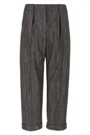 BRUNELLO CUCINELLI Lurex Pants