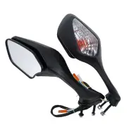 Rear View Mirrors W/ Turn Signal Fit For Honda CBR1000RR CBR 1000RR 2008-2016