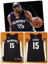 在飛比找Yahoo!奇摩拍賣優惠-(售出) Vince Carter Nike NBA 灰熊隊