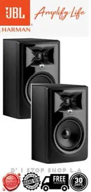 PAIR NEW 306P MkII Powered 6.5" 2Way Bi-Amped Studio Monitor MK2 Single Speaker
