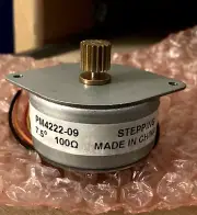 PM4222-09 Stepping Motor, Uni-polar 4 Phase / 12V - 24V , 7.5°, 100 Ohm, 48 SPR