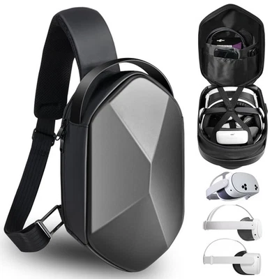 SARLAR Travel Carrying Case for Oculus Meta Quest 3S/Quest 3/Quest 2 VR Heads...