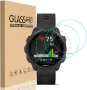 3 Pack Garmin Forerunner 245 Music Screen Protector Glass Ultra-Thin 9H Hardness