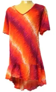 TS TAKING SHAPE plus size XXS / 12 Bittersweet Tunic light soft stretch top NWT!