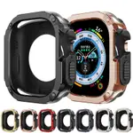 2 合 1 錶殼 TPU + PC 防震保護保險槓兼容 APPLE WATCH 系列 9/8/7/SE/6/5/4 UL