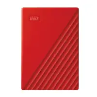 在飛比找Yahoo奇摩購物中心優惠-WD My Passport 4TB(紅) 2.5吋行動硬碟