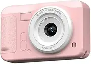 Snblzhef 4K Digital Camera 44 Megapixels HD Photography CCD Travel Selfie Pocket Students Campus Selfie Camera Pink