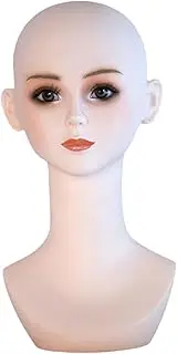 Garende Cosmetology Mannequin Head Model Hat Rack Manikin Head Wig Stand for Headbands Hats