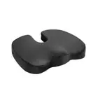 Seat Cushion Memory Foam Pillow Back Pain Relief Chair Pad Black Giselle Bedding