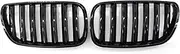 Front Gloss Black Kidney Sport Grilles Hood Grill For BMW X3 E83 2007 2008 2009 2010