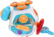Vaguelly Busy Cube for Toddlers Early Education Toy Sided Sensory Plaything Toddlers Learning Toy Portable