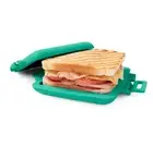 New Microwave Toastie Maker Non stick Dishwasher Microwave Safe Green