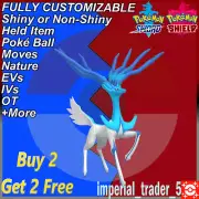Pokémon Sword and Shield ✨ Shiny Xerneas ✨ W/ Best 6IV Customizable