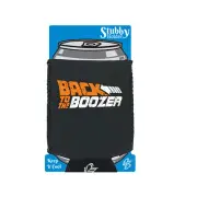 Back To The Boozer Alcohol - Novelty Funny Gift Stubby Holder With Base Gifts