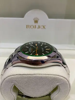 Rolex 勞力士 綠玻璃 116400GV Milgauss 閃電針 抗磁 非黑水鬼 綠水鬼 116900 116610LV 114060