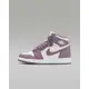 NIKE AIR JORDAN 1 RETRO HIGH OG GS 男女大童休閒鞋-白紫-FD1437105