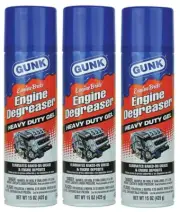 3~ Gunk Engine Brite No Scent Cleaner & Baked on Degreaser 15 oz Heavy Duty Gel