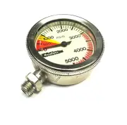 SCUBA Submersible Pressure Gauge (SPG) Module 0-5000psi NEW - Metal Construction