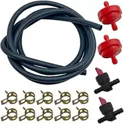 Garden Accessories 1/4 for Fuel Line Hose Kit Gas Tube for Bilt for Cub for Cadet 1/4 Gas Clamps High Performance