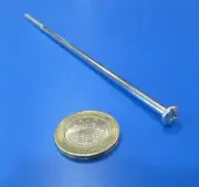 Zinc Plated Pan Head Combination Drive Machine Screw 10-32 x 8.0", 5 pcs