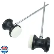 Seimneire Double Kick Bass Drum Pedal Beater Mallet, Dual Sided Foot Pedal Be