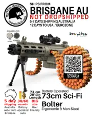 M416 Belt Fed Soft Bullet Toy | 73CM man-sized | 5 day AU express 14d USA