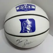 NEW Tyus Jones Signed Duke Logo Basketball STEINER Authentication