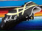 Signed Nathan Van Berlo AFL Asics Football Boot - Proof COA - Adelaide Crows